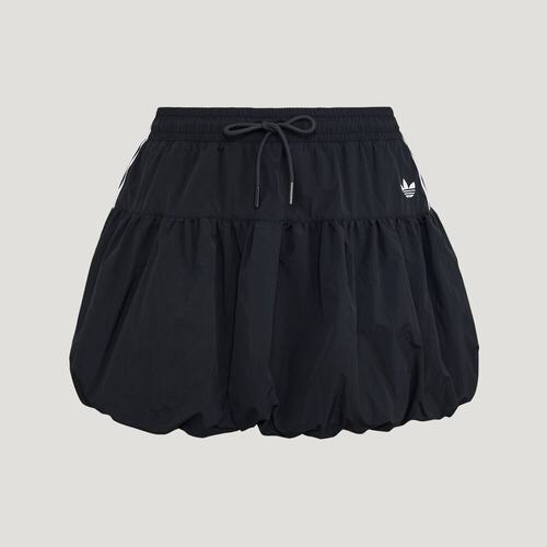 Adidas阿迪达斯三叶草2026夏女休闲运动短裙泡泡裙半身裙KU4773