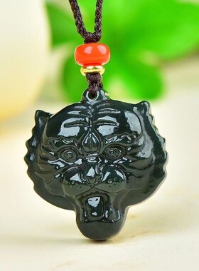 玉阅珠宝男和田青玉天然吊坠