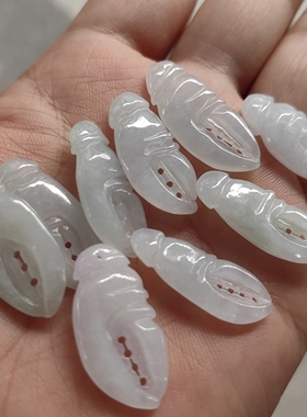 玉阅珠宝A货翡翠精工吊坠