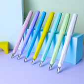 狮美乐乐写正姿可檫性钢笔德国EF铱金尖免费刻字小学生钢笔五六年级用练字书法日用书写墨胆墨囊钢笔可替换笔