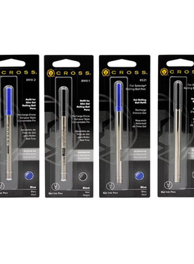 Cross笔芯F0.5高仕cross通用签字笔芯8523/8521cross专用笔芯8910