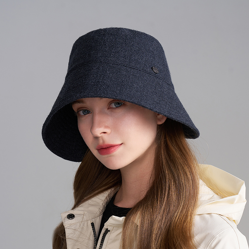 卡蒙绵羊毛渔夫帽大头围