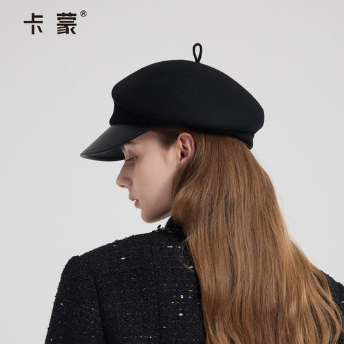 卡蒙2025新款显脸小大帽檐鸭舌帽