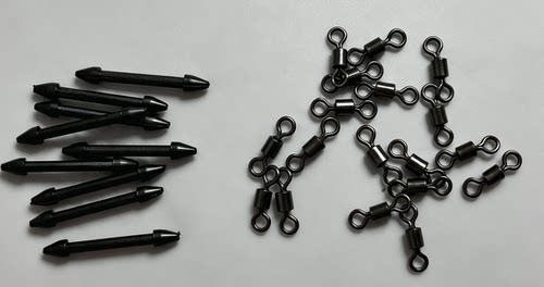 塑料铅皮座八字环线组休闲野钓