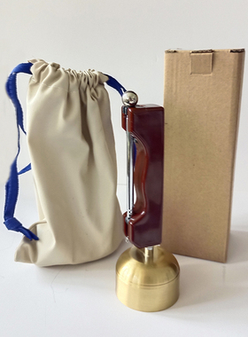 半自动伸缩引磬木柄引磬法器