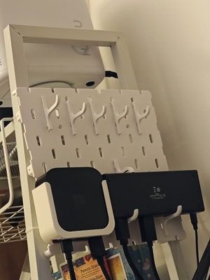 适用宜家SKADIS斯考迪斯 宜家洞洞板配件 apple tv 7 支架