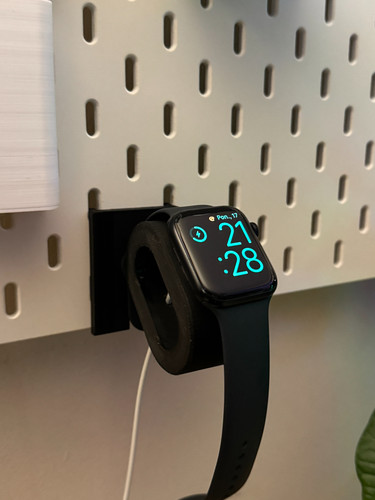 适用宜家SKADIS 宜家洞洞板配件 苹果手表支架Apple Watch 环形