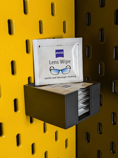 适用宜家洞洞板配件 蔡司 Zeiss 眼镜 擦拭纸盒 - 10张擦拭纸