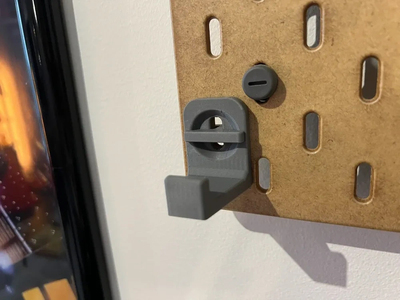 适用宜家SKADIS 斯考迪斯 宜家洞洞板配件 牢固的T型挂钩