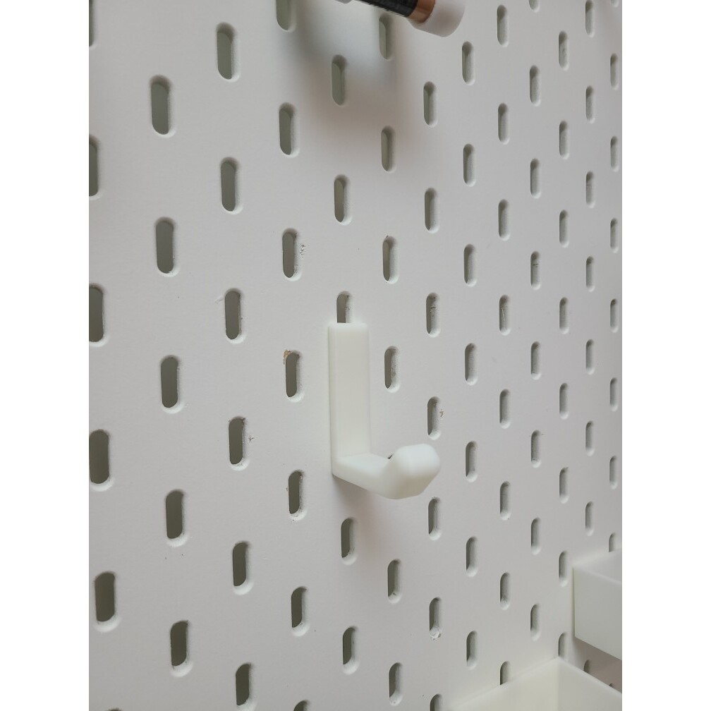 洞洞板配件圆润的衣服挂钩支架