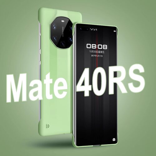 适用mate40rs保时捷手机壳无边框