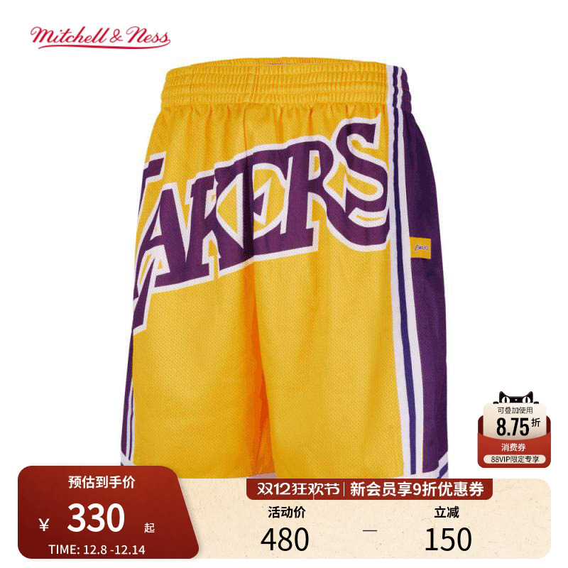 湖人复古BigFace2.0球裤男子MN