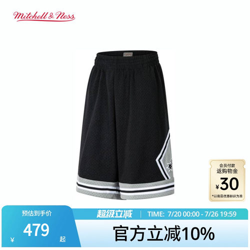 MN马刺队77-78赛季球裤球迷版