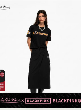 【BLACKPINK联名】MN短袖T恤潮流经典百搭明星同款运动T恤情侣NBA