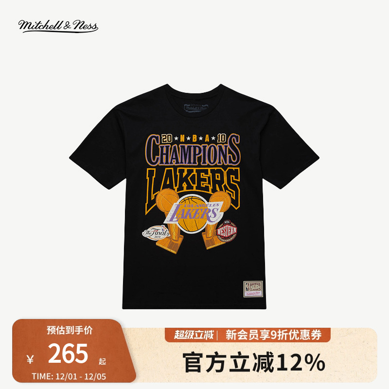 mitchell&ness公牛时尚短袖T恤