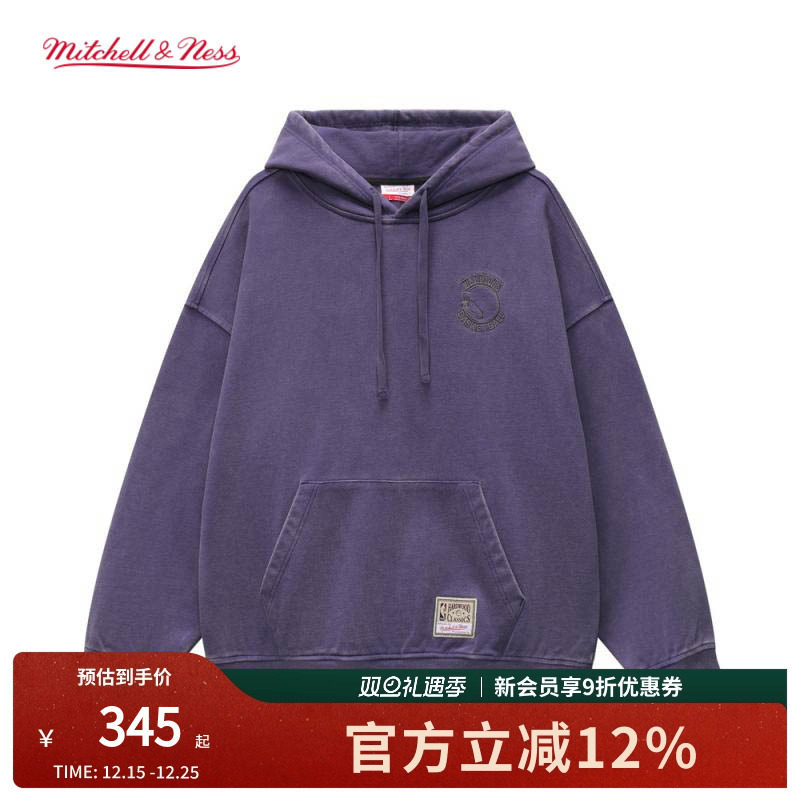 金州勇士圆领卫衣套头衫男MN