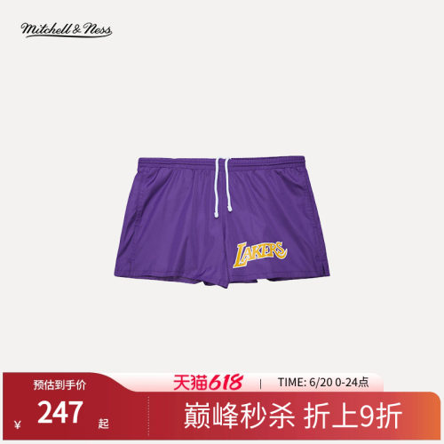 MN公牛勇士湖人运动短裤女