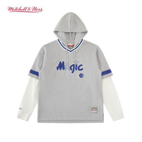 MN魔术队长袖拼接连帽卫衣男MN