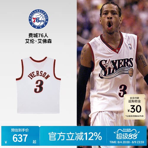 MN艾佛森球衣集合SW球迷版