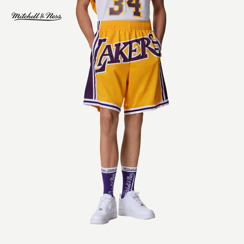 湖人快船热火独行侠BigFace短裤