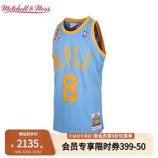 礼盒新年礼物 NBA官方MN复刻8号球衣AU球员版 湖人队科比01 02赛季