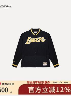 mitchell&ness25秋冬夹克经典休闲防风保暖运动立领棒球服情侣MN