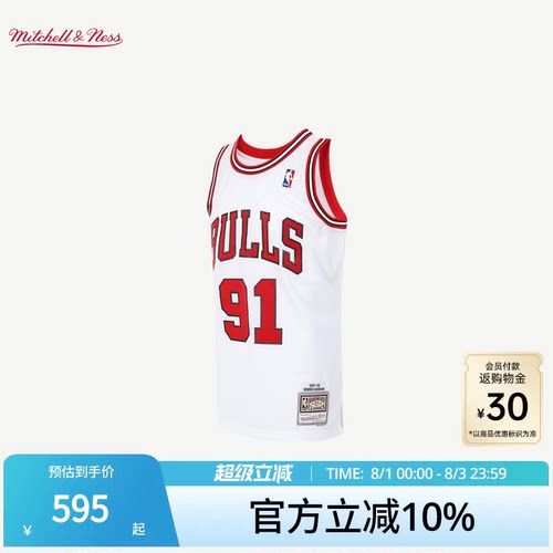 MN罗德曼经典运动球衣集合球迷版