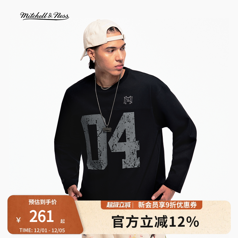 MITCHELL&NESS运动潮流长袖