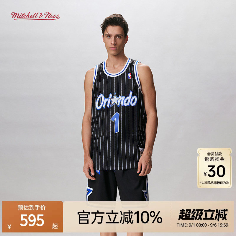 MN魔术队麦迪03-04赛季1号球衣图片