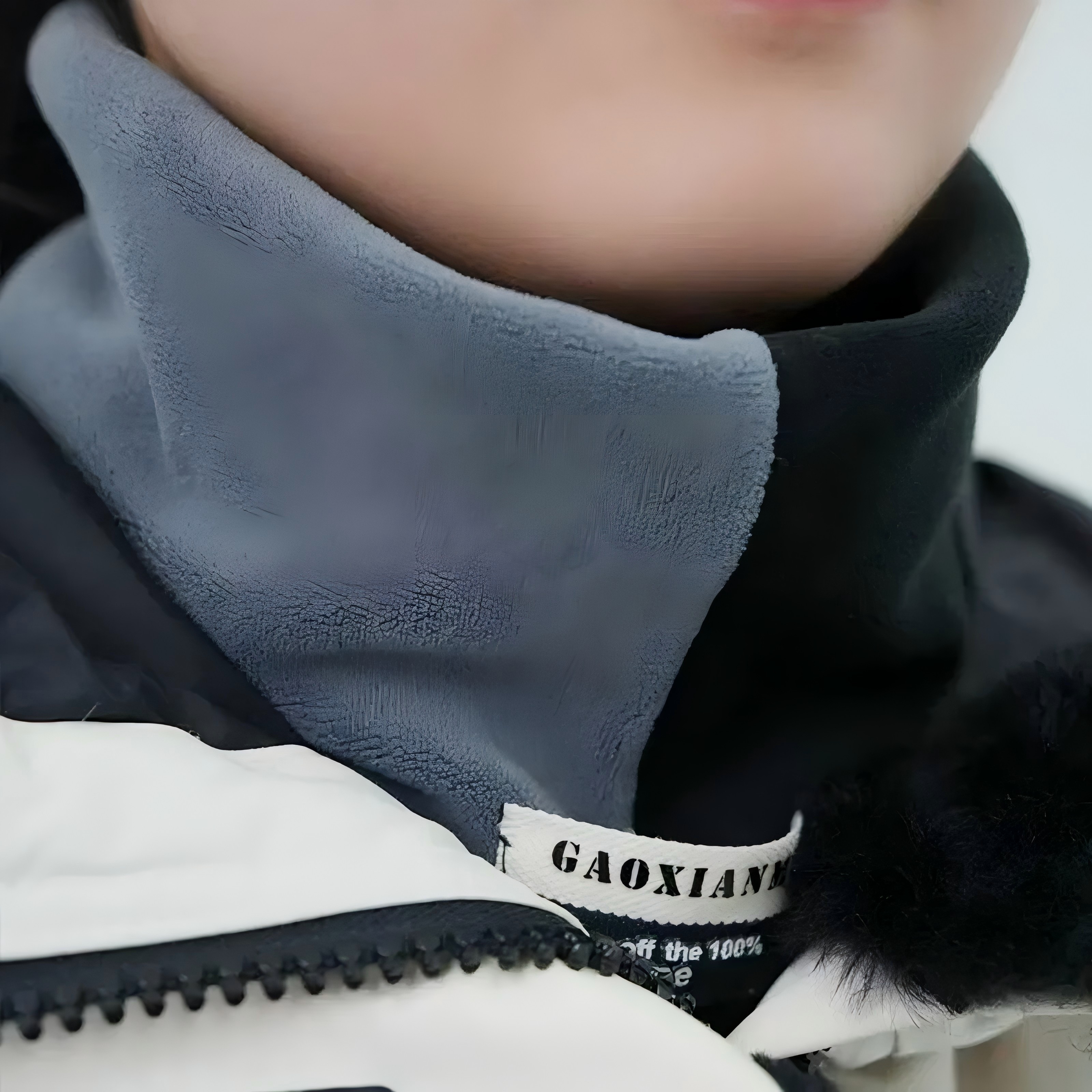 冬天新款男士护颈脖套加绒加厚骑行防寒秋冬季保暖套头围脖围巾