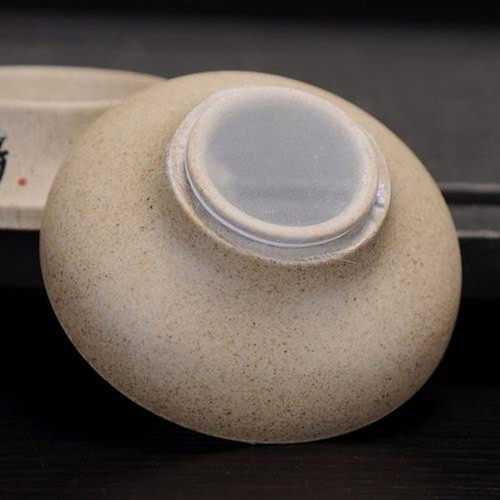 粗陶茶滤单陶滤网复古茶具茶叶