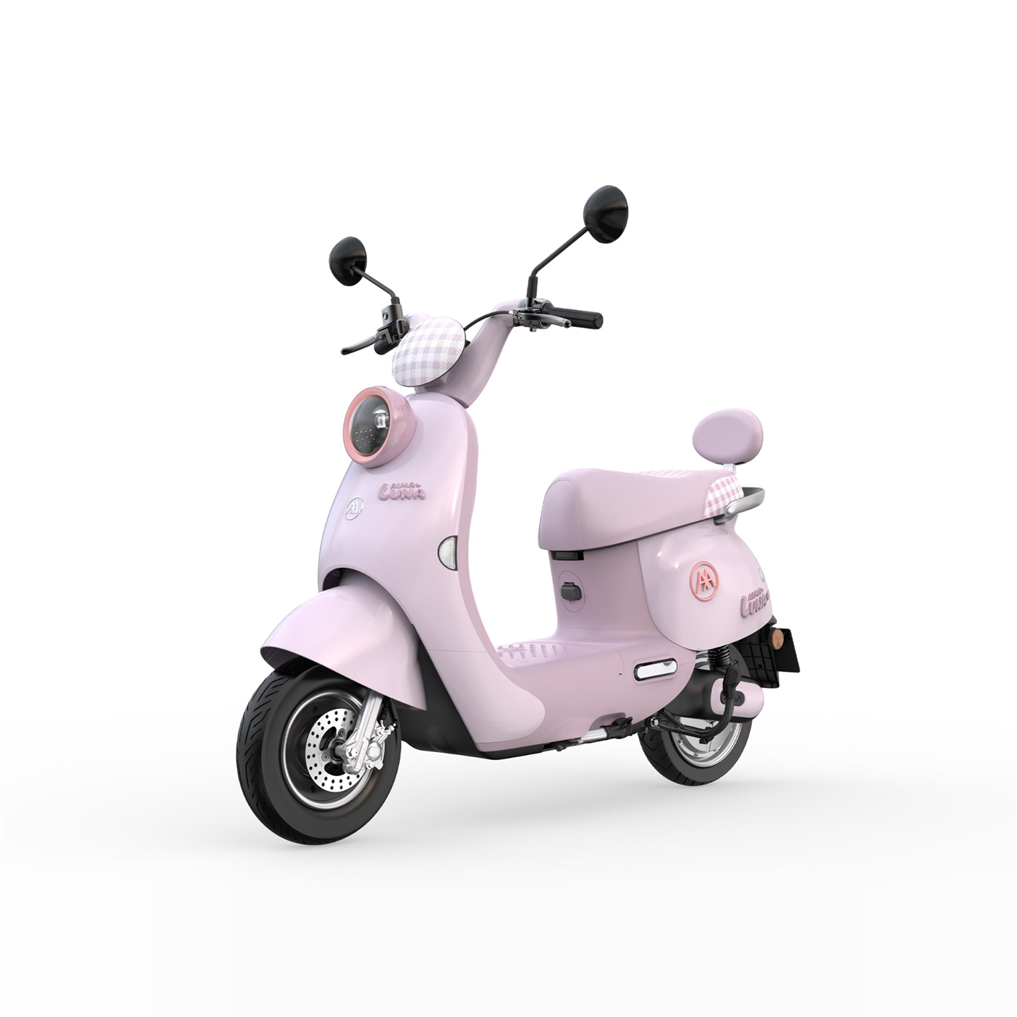 露娜2024W303爱玛电动车套锁仪表控制器开关电机转把全车塑料件