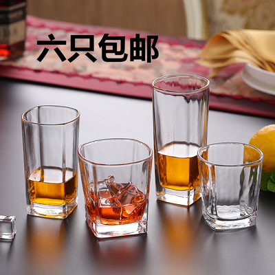 酒吧专用玻璃威士忌杯