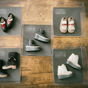 日本本土代购手工作小布过家家玩具复古欧式娃鞋bjd玩偶鞋靴迷你