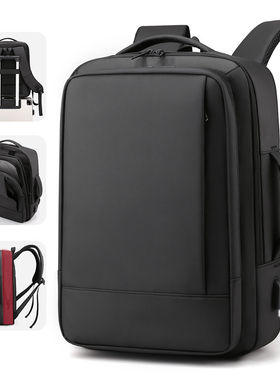 大容量多功能旅行李包双肩包男士背包商务出差短途旅游电脑包书包