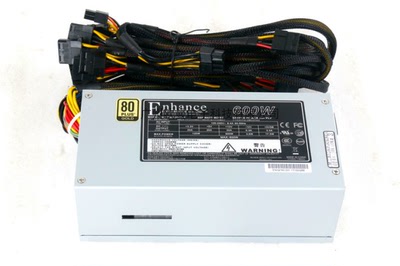 2u电源服务器工业额定600w