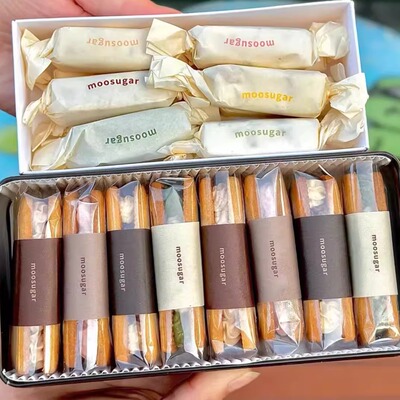 moosugar牛轧糖伴手礼白脱夹心