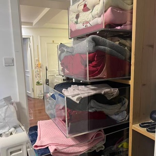 亚克力定制橱柜碗碟拉篮抽拉式收纳滑轨抽屉免钉3节轨道托盘置物