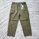 裤 平替QM 潮Cleanfit磨破补丁做旧多袋伞兵多袋工装 拉须宽松直筒