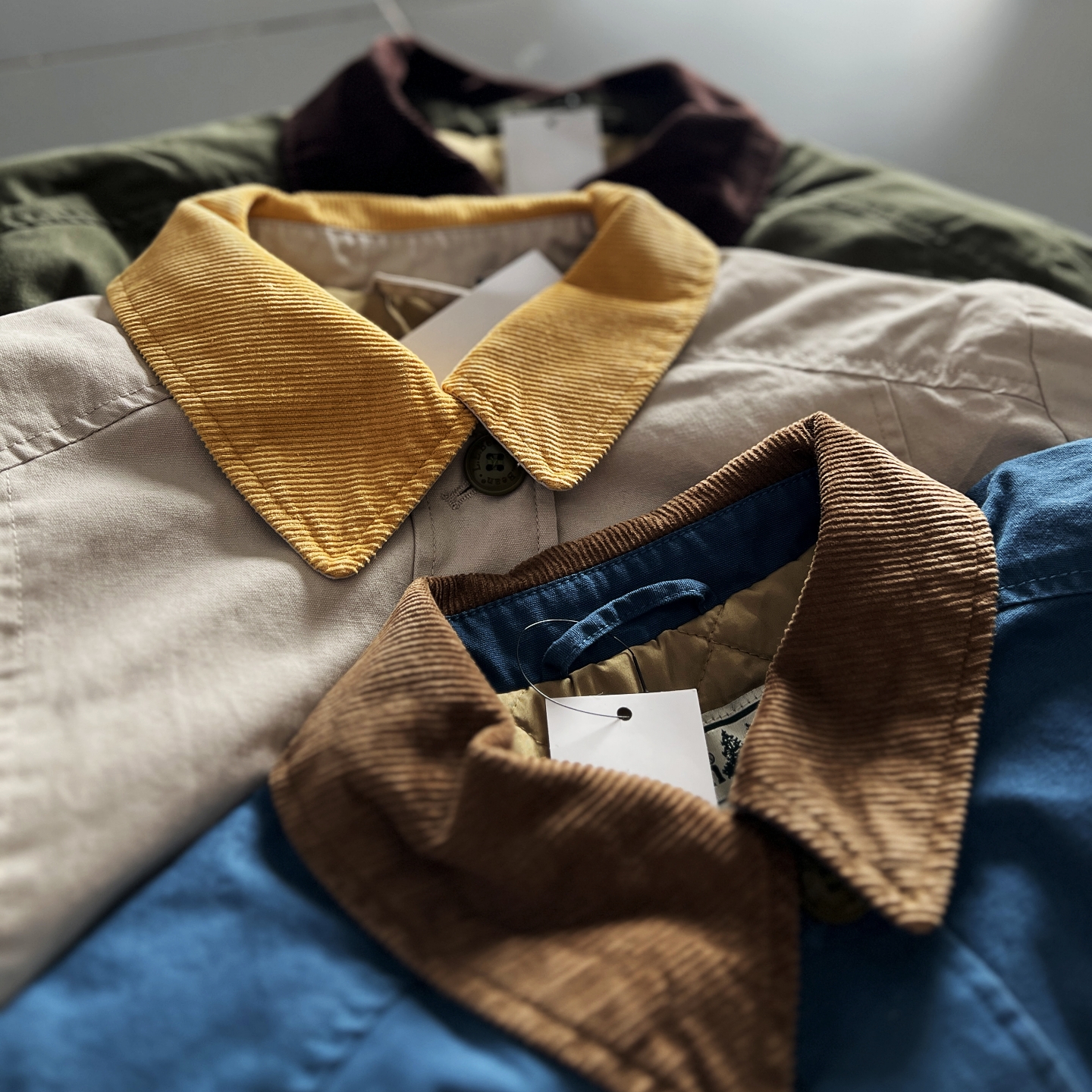 沉淀匠心 日系Vintage复古LL.B多袋猎装翻领夹棉外套工装文艺风