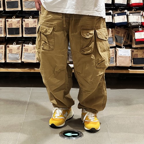 Vibe穿搭重磅伞兵裤宽版型