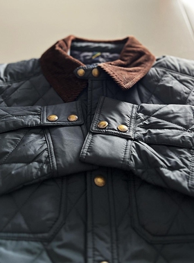 莞制尖货 小马哥DOUBLE菱形格老钱风复古Vintage合身棉衣纯原渠道