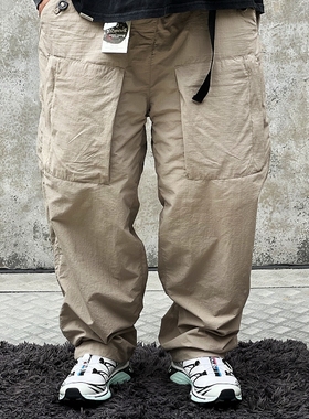 日潮Gorpcore Style山系户外露营速干透气多袋工装裤UrbanOutdoor