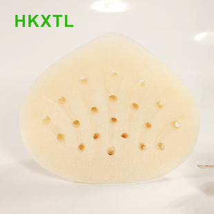 3D立体扇形全孔直通孔无膜透气义乳乳腺术后专用轻质假乳胸垫M01