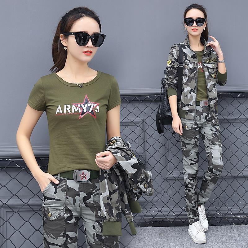 。军训迷彩服套装女女夏季林地迷彩工作服大学生耐磨军训服装秋季|msdalam kategori Butik wanita / wanita, menetapkan/pakaian seragam pelajar/seragam kerja, saman sukan Leisure - dari Buy2taobao.com untuk memberikan perkhidmatan ejen Taobao profesional membeli