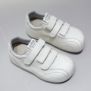 女魔术贴百搭芭蕾阿甘运动鞋 2026春季 德训鞋 厚底小白鞋 休闲 新款