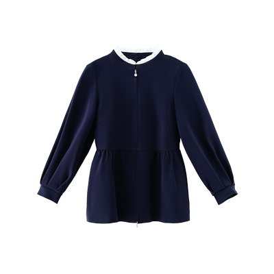 README短款醋纤混纺外套X廓形