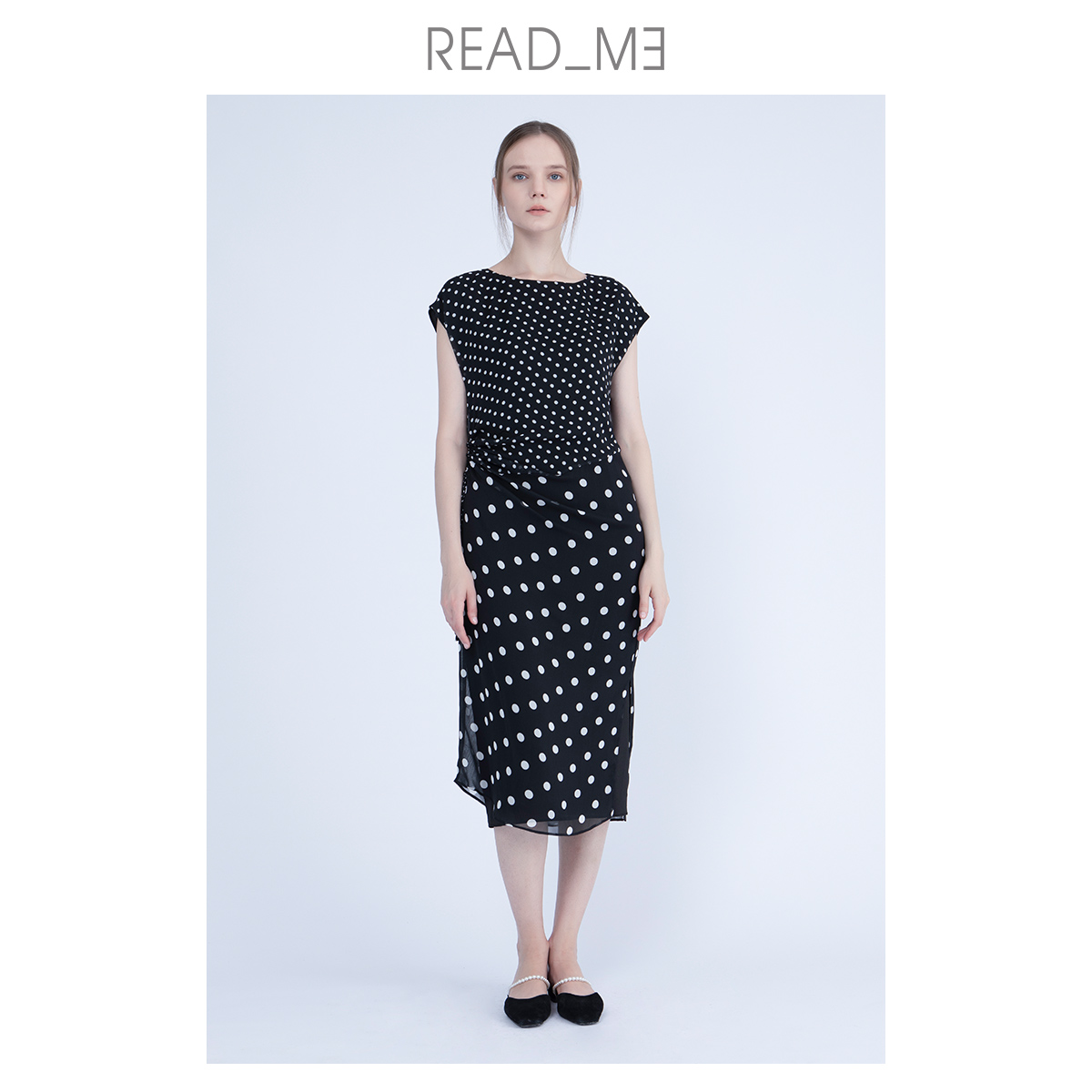 商场同款insREAD_ME连衣裙