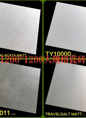 广东客厅厨房卫生间岩板地砖瓷砖大板1200x1200墙砖防滑地板砖