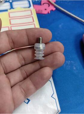 气动元件真空吸盘3层直径10白色机械手配件真空吸嘴